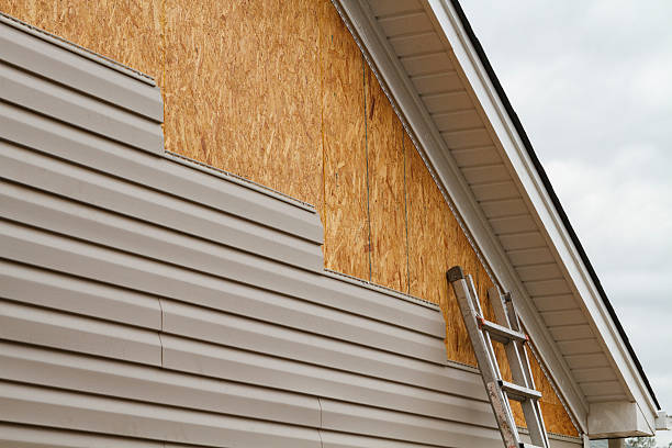 Professional Siding Inspection technician working in Northfield, IL
